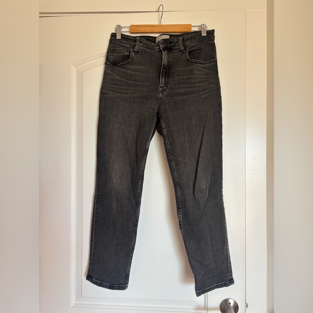 Everlane curvy cheeky 31 Ankle. EUC. Washed black.